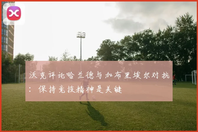 沃克评论哈兰德与加布里埃尔对抗：保持竞技精神是关键